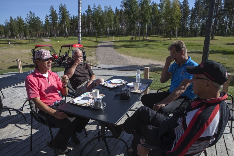 IMG_7768.jpg - Veikko Purhonen, IG, Kari Salmela KGolf, Antero Hyvönen, MG, Kari Leskinen, Tarina